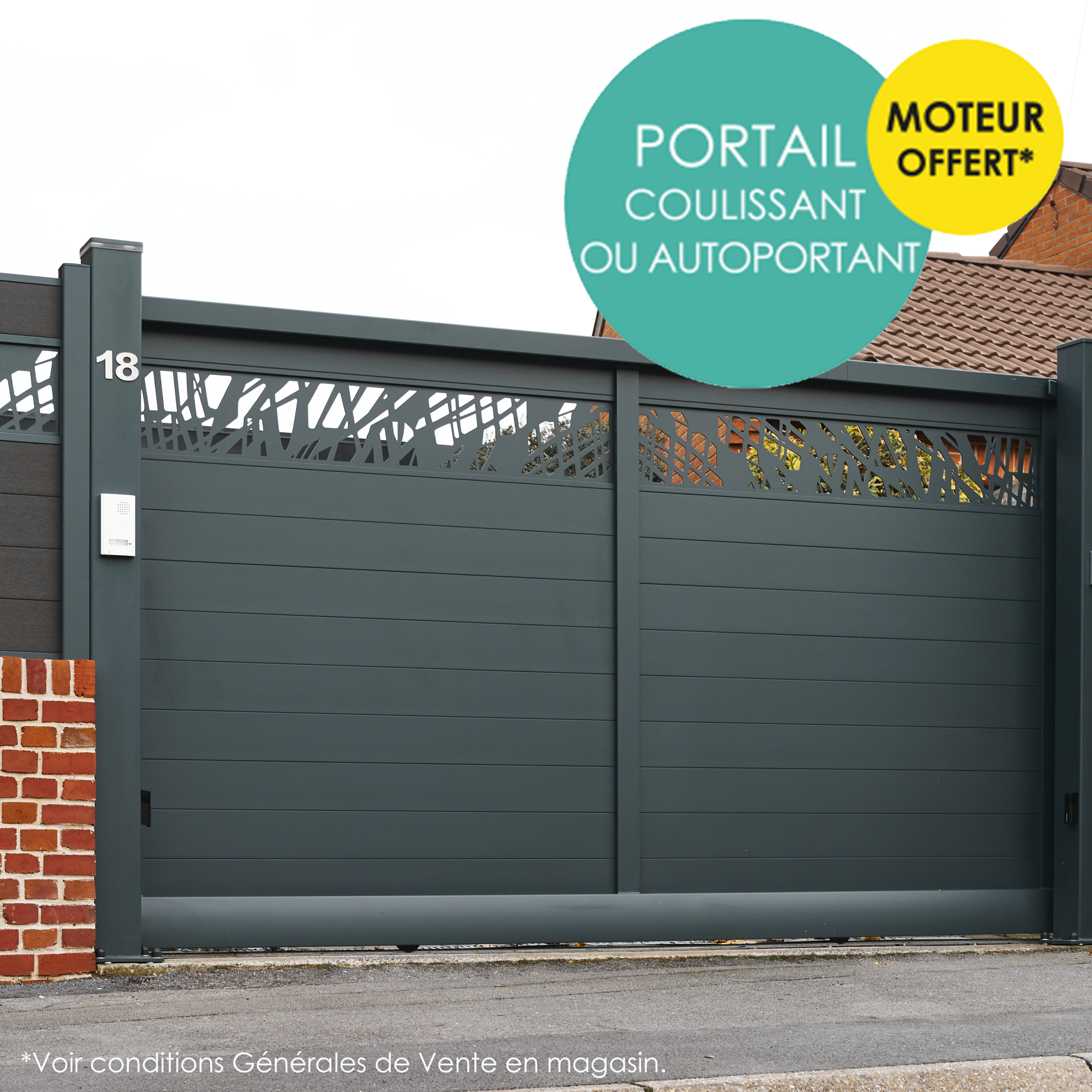 PORTAIL COULISSANT GRIS 7016 FERIN 12 (1)