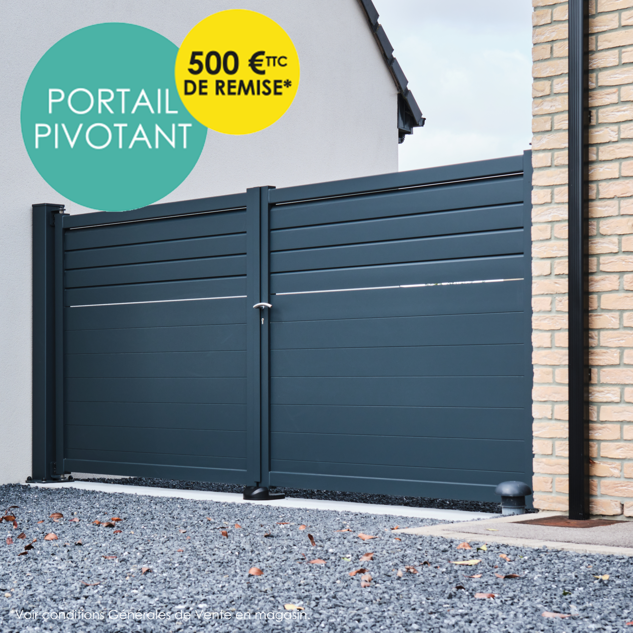 PORTAIL PIVOTANT MANUEL SEMI PERSIENNE GRIS 7016 AUBENCHEUL AU BAC 07.2023 (13)