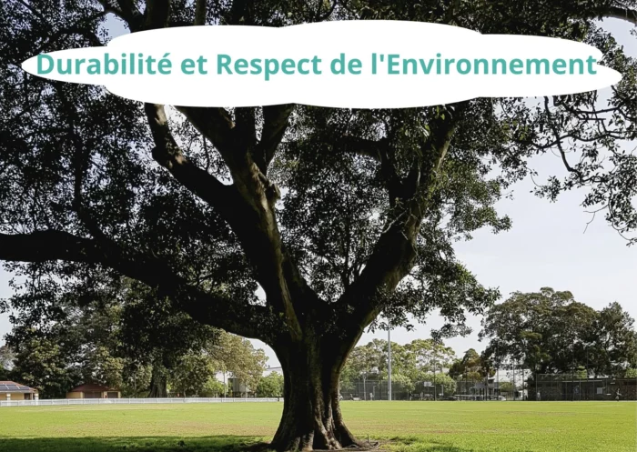 durabilité et respect de l'environnement