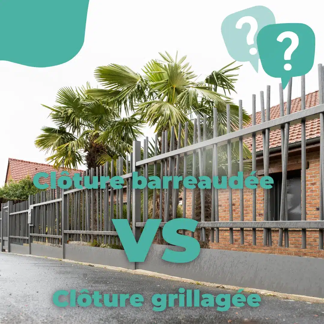 Clôture barreaudée ou grillagée ?