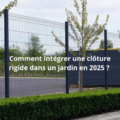 photo de mise en avant avec une clôture rigide