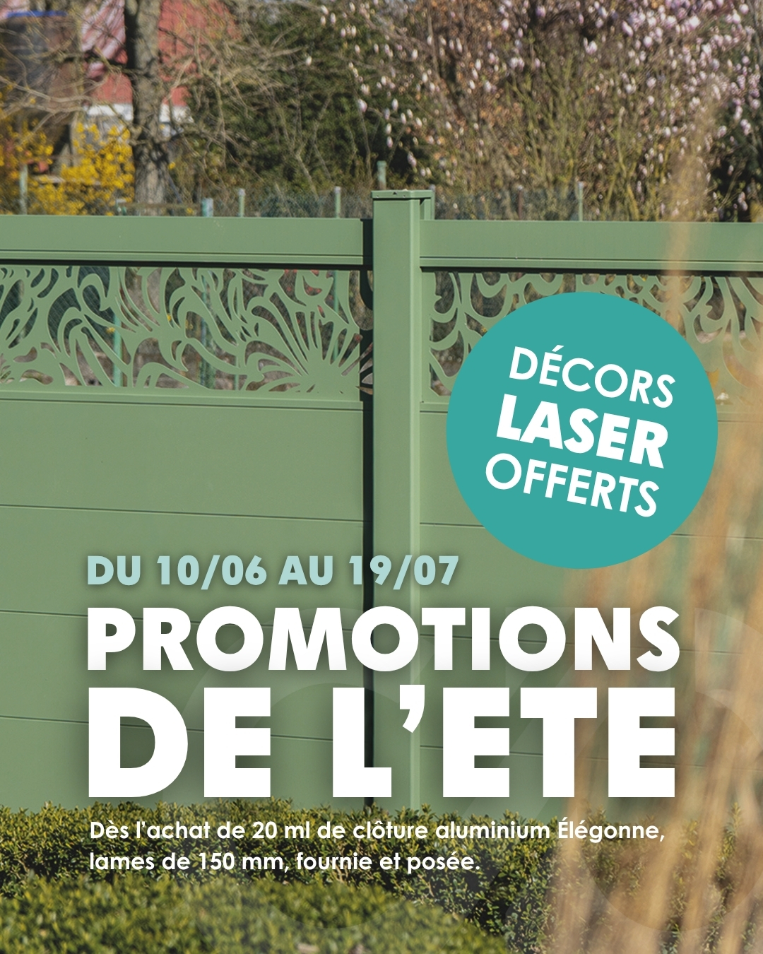 Promo été décors lasers